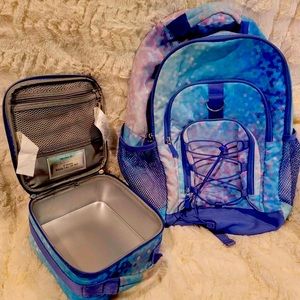 Pottery Barn backpack and lunch kit